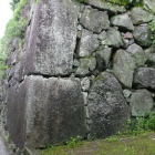 本丸北虎口、鏡石