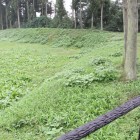 本丸南側周辺土塁