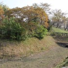 土塁と濠Ⅳ南通路側