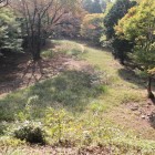 本丸より大広間を見る