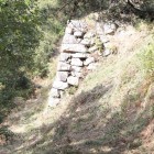本丸枡形虎口下石垣城塁