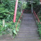 神代神社登り階段