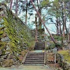 天守台（南側）登り口