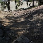 同左石畳跡、発掘後埋戻し