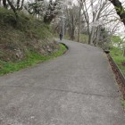 船岡城北側の三の丸登城路