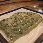 飛山城の模型