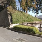 同左西側土塁と濠