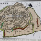 案内板の縄張り図