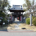 前田速念寺山門前