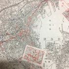 東海道と遺跡分布図