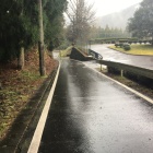 大堀切と北城跡