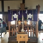 天守閣の中