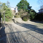 牛久保城跡地の空き地