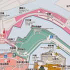 伏見櫓跡中心に周辺図