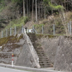 護岸コンクリ階段