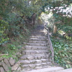 天守閣への近道登城路
