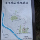 小里城縄張り図