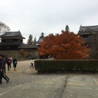 紅葉と上田城