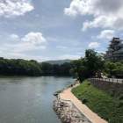 岡山城 月見橋より