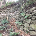 本丸の東側尾根