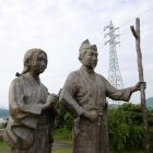源頼朝・北条政子(蛭ヶ小島)