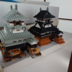 試作品と。作ってから犬山城の屋根は黒じゃないことを思い出して、作り直しました。