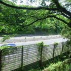 城址の直ぐ東側に東北自動車道が