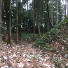 主郭 東側の横堀