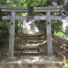 安城古城跡地に建つお社