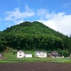割ヶ嶽城西側遠景