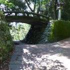 同左竪堀からの堀切と北曲輪への橋