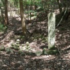 八幡社跡と五輪塔
