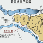 野田城平面図
