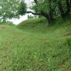 主郭と2郭の間にも空堀