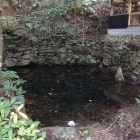 本丸北西側下の水の手
