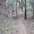 横堀・土塁・虎口