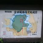 金田城案内マップ(登城口)
