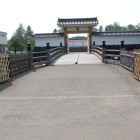 同左大手橋から高麗門