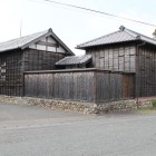 南東の蔵、木塀