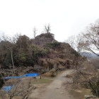大矢倉から天守台方向を見る