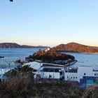 本丸跡から見える鳥羽湾