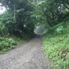 二の丸西側の空堀