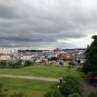 園城寺付近の公園からの眺望