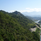 城山の遠望
