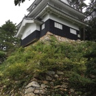 本丸鉄櫓の北西下の石垣