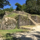 大矢倉跡の石垣