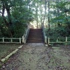 1郭2郭間の堀切に架かる橋