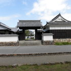 二の丸の移築裏門と櫓