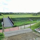 南西馬出曲輪と木橋