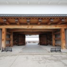 河北御門２の門木組み